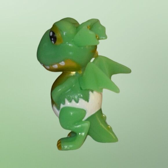 Ryans World Shelldon Green Dragon Mystery Figure Cartoon Remka Toy 2” - Picture 2 of 5